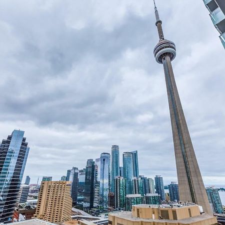 Chol Furnished Suites Heart Of Downtown Toronto, 2 Beds, Free Parking, Cn Tower View Dış mekan fotoğraf